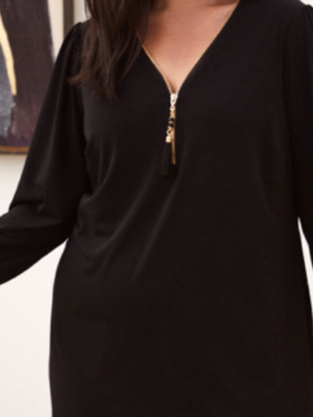 NWOT Laura Plus Black Dress - Picture 5 of 6